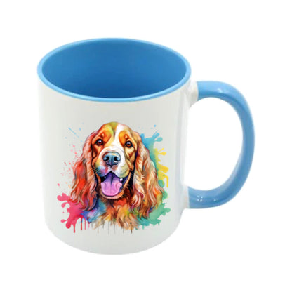Mug - 11oz - Cocker Spaniel in vibrant watercolours 3