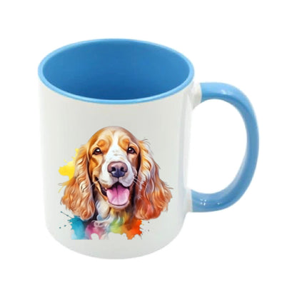 Mug - 11oz - Cocker Spaniel in vibrant watercolours 5
