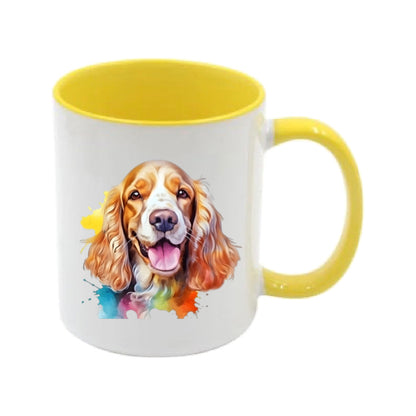 Mug - 11oz - Cocker Spaniel in vibrant watercolours 5