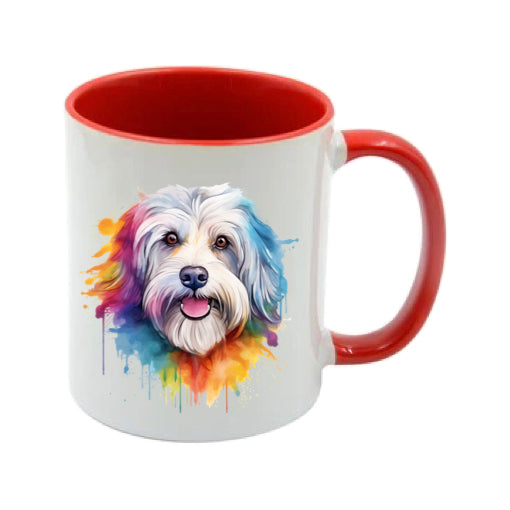 Mug - 11oz - Havanese Dog in vibrant watercolours 2
