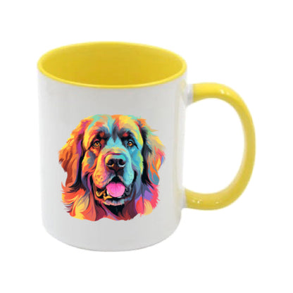 Mug - 11oz - Leonberger in vibrant watercolours 2