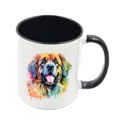 Mug - 11oz - Leonberger in vibrant watercolours 3
