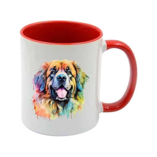 Mug - 11oz - Leonberger in vibrant watercolours 3