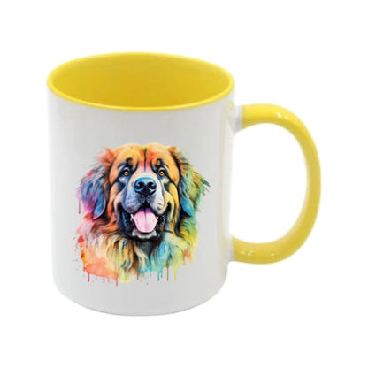 Mug - 11oz - Leonberger in vibrant watercolours 3