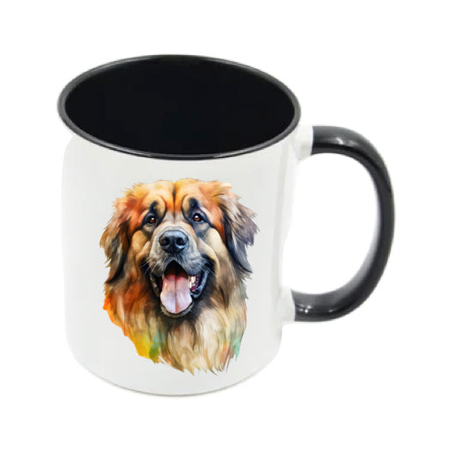 Mug - 11oz - Leonberger in vibrant watercolours 4