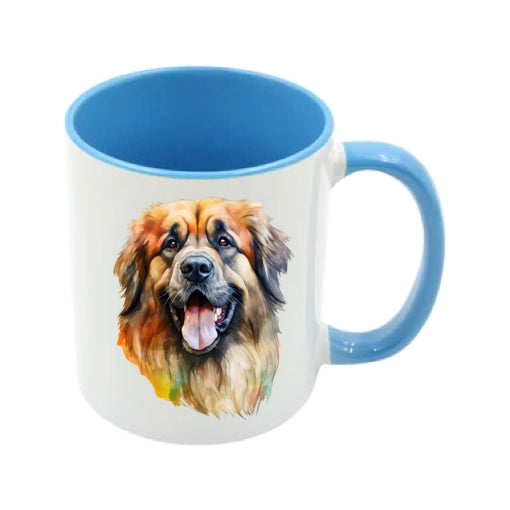 Mug - 11oz - Leonberger in vibrant watercolours 4