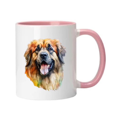 Mug - 11oz - Leonberger in vibrant watercolours 4