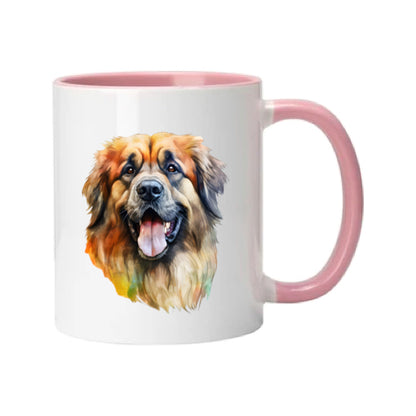 Mug - 11oz - Leonberger in vibrant watercolours 4