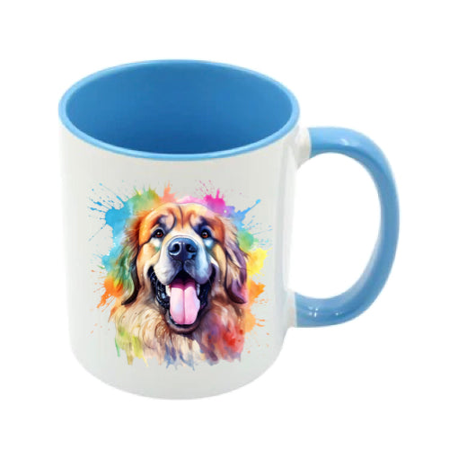 Mug - 11oz - Leonberger in vibrant watercolours 5
