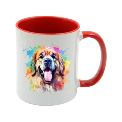 Mug - 11oz - Leonberger in vibrant watercolours 5