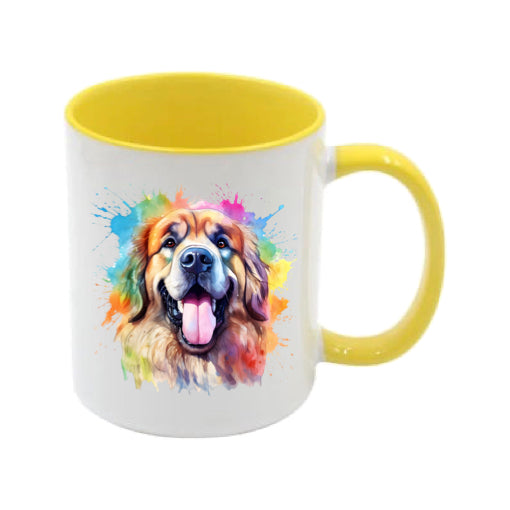 Mug - 11oz - Leonberger in vibrant watercolours 5