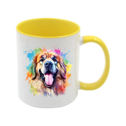 Mug - 11oz - Leonberger in vibrant watercolours 5