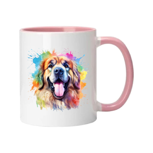 Mug - 11oz - Leonberger in vibrant watercolours 5