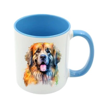 Mug - 11oz - Leonberger in vibrant watercolours 6