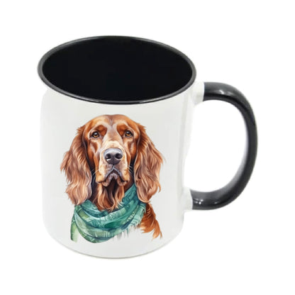 Mug - 11oz - Irish Setter in vibrant watercolours 5