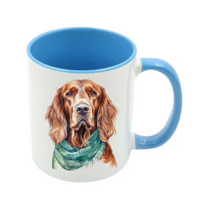Mug - 11oz - Irish Setter in vibrant watercolours 5