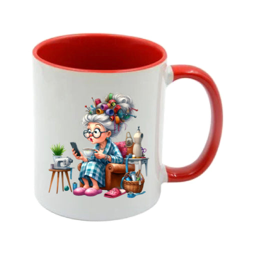 Mug - 11oz - Funny Crafting Grandma 1