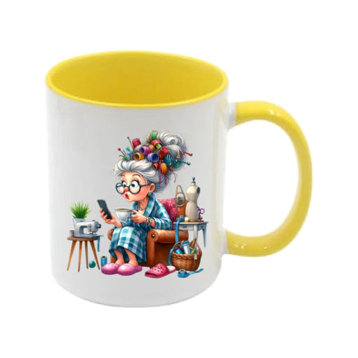 Mug - 11oz - Funny Crafting Grandma 1