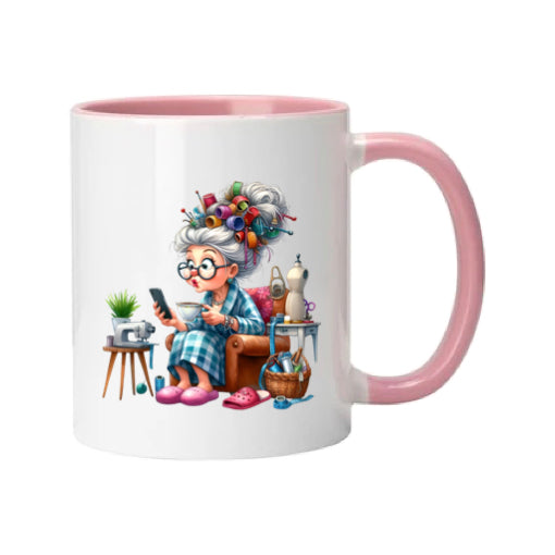 Mug - 11oz - Funny Crafting Grandma 1