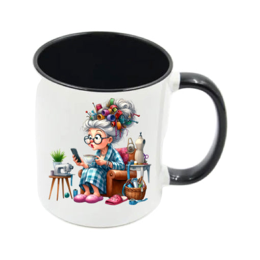 Mug - 11oz - Funny Crafting Grandma 1