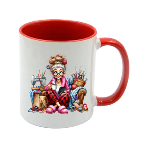 Mug - 11oz - Funny Crafting Grandma 2