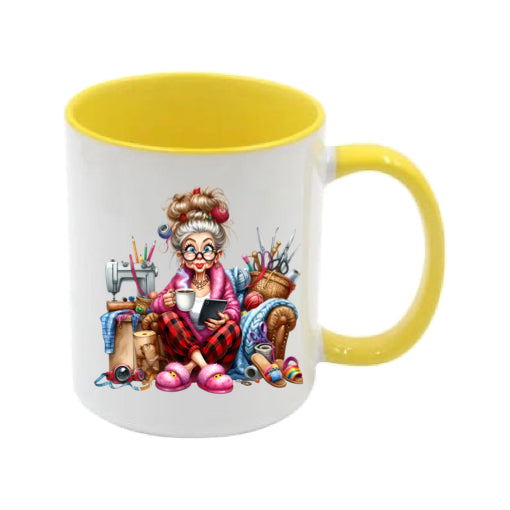 Mug - 11oz - Funny Crafting Grandma 2