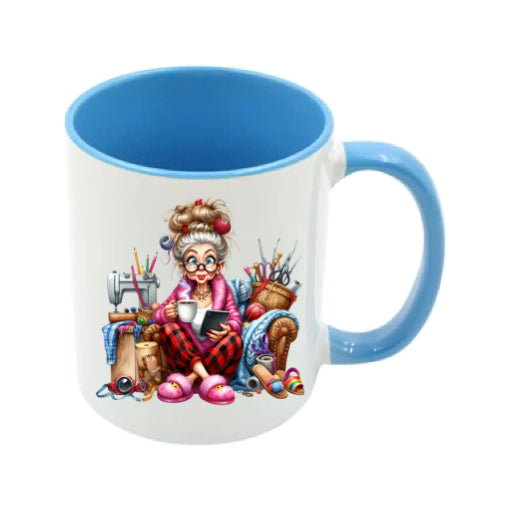 Mug - 11oz - Funny Crafting Grandma 2