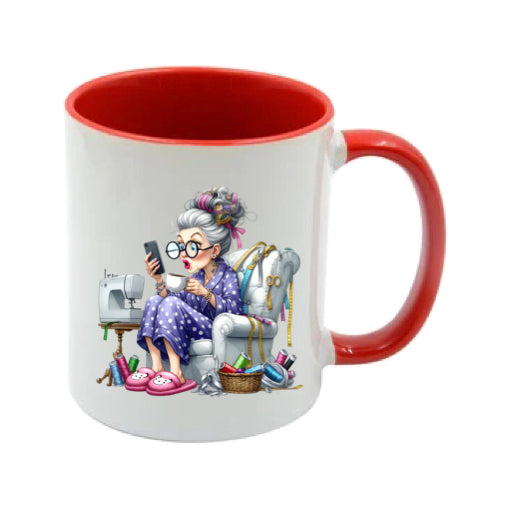 Mug - 11oz - Funny Crafting Grandma 3