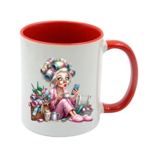 Mug - 11oz - Funny Crafting Grandma 5