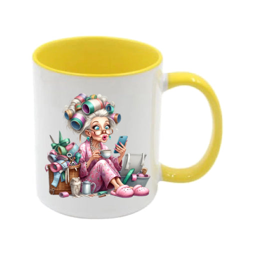 Mug - 11oz - Funny Crafting Grandma 5