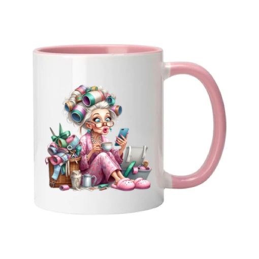 Mug - 11oz - Funny Crafting Grandma 5