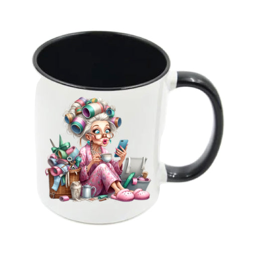 Mug - 11oz - Funny Crafting Grandma 5