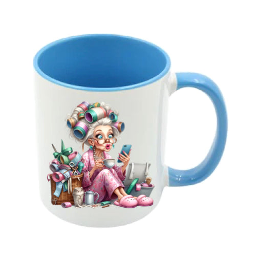 Mug - 11oz - Funny Crafting Grandma 5