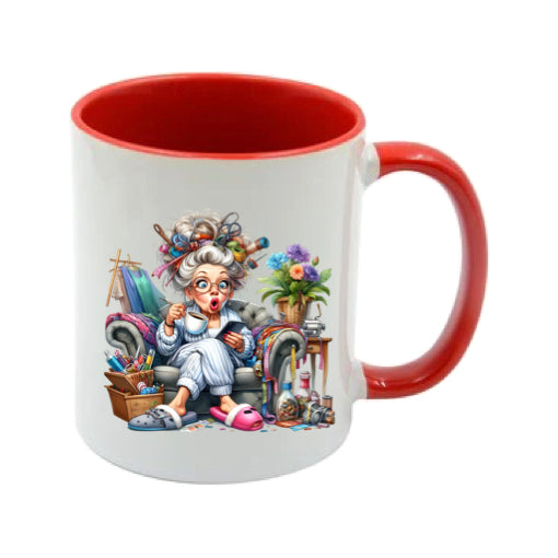 Mug - 11oz - Funny Crafting Grandma 6