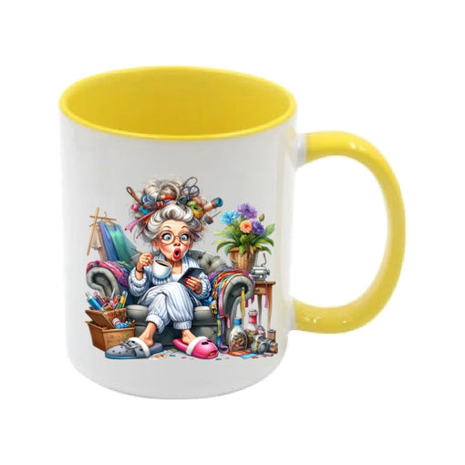 Mug - 11oz - Funny Crafting Grandma 6