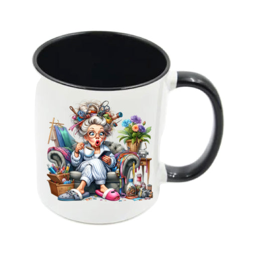 Mug - 11oz - Funny Crafting Grandma 6