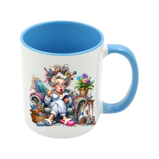 Mug - 11oz - Funny Crafting Grandma 6