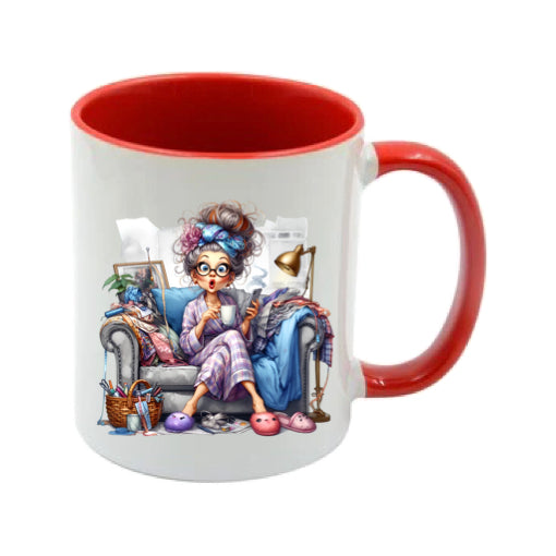 Mug - 11oz - Funny Crafting Grandma 9