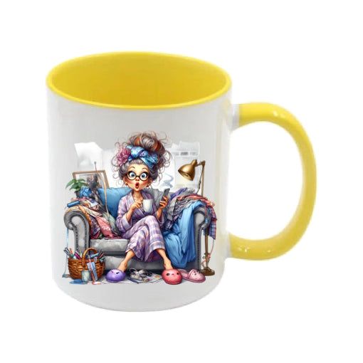 Mug - 11oz - Funny Crafting Grandma 9