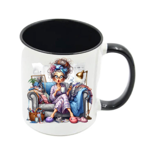 Mug - 11oz - Funny Crafting Grandma 9