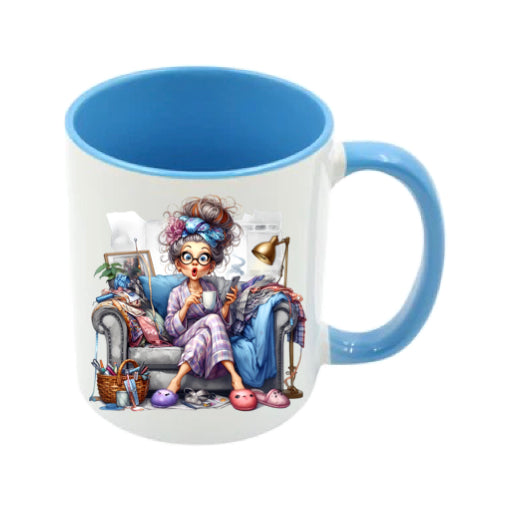 Mug - 11oz - Funny Crafting Grandma 9