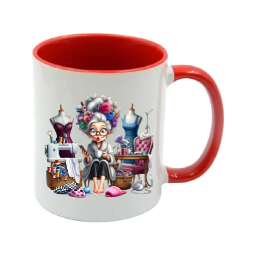 Mug - 11oz - Funny Crafting Grandma 11