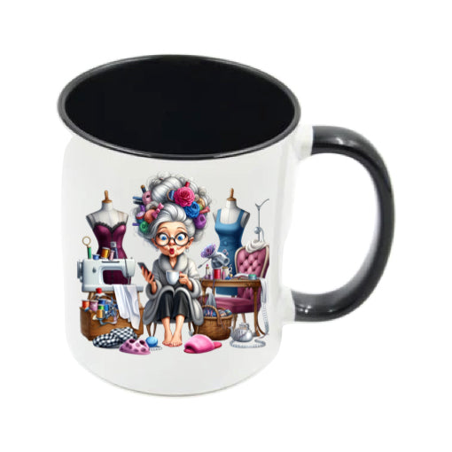 Mug - 11oz - Funny Crafting Grandma 11