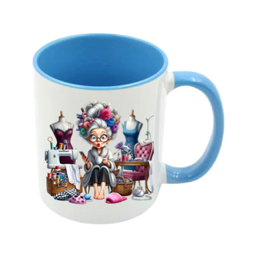 Mug - 11oz - Funny Crafting Grandma 11