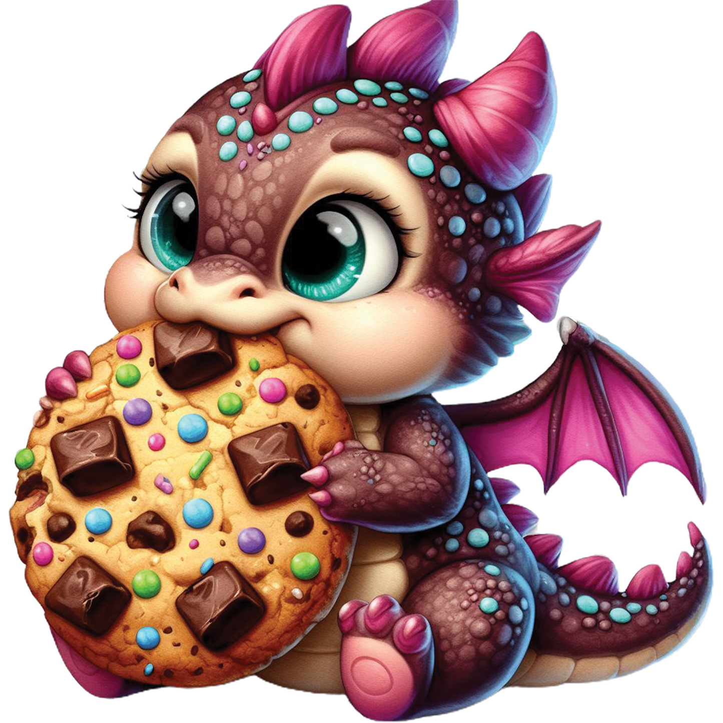 Kids - Baby Dragons with Sweet Treats - Images x28