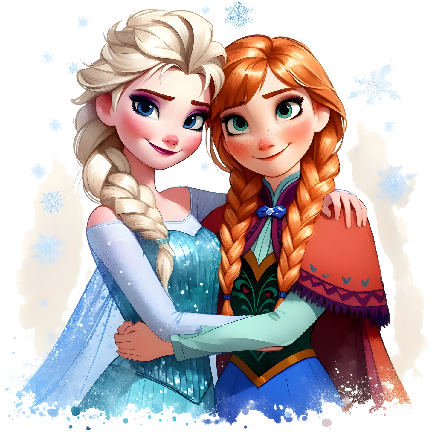 Kids - Frozen - Elsa & Anna - Images x6