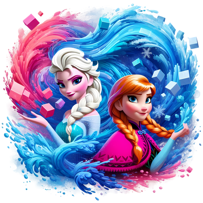 Kids - Frozen - Elsa & Anna - Images x6