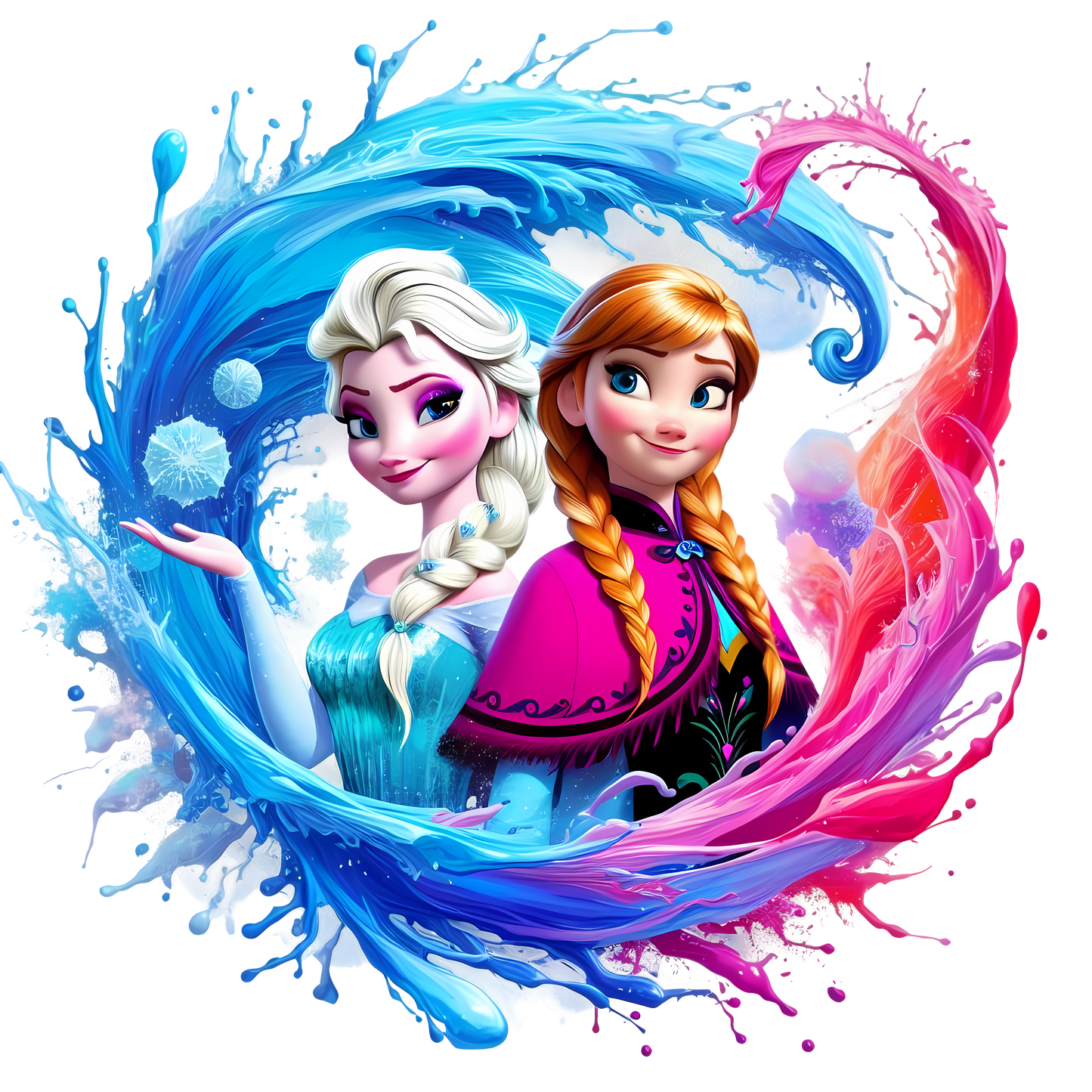 Kids - Frozen - Elsa & Anna - Images x6