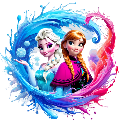 Kids - Frozen - Elsa & Anna - Images x6