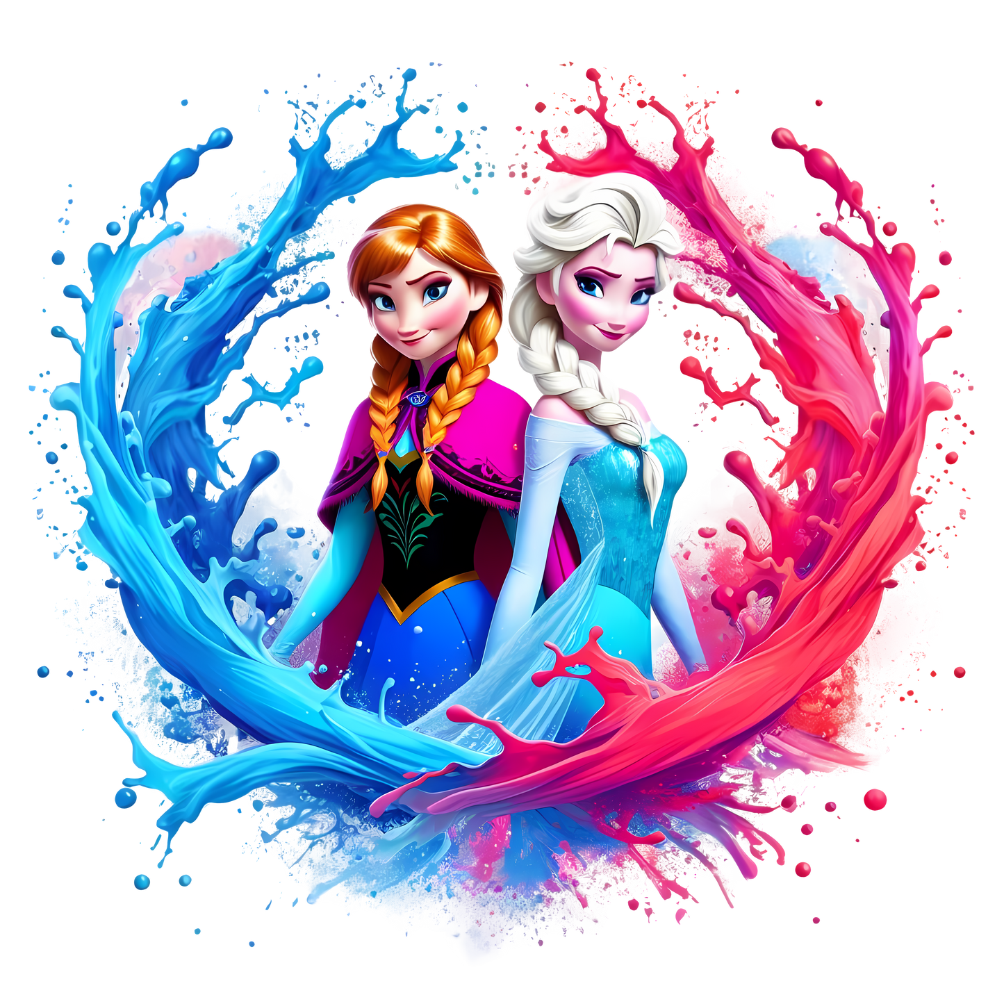 Kids - Frozen - Elsa & Anna - Images x6